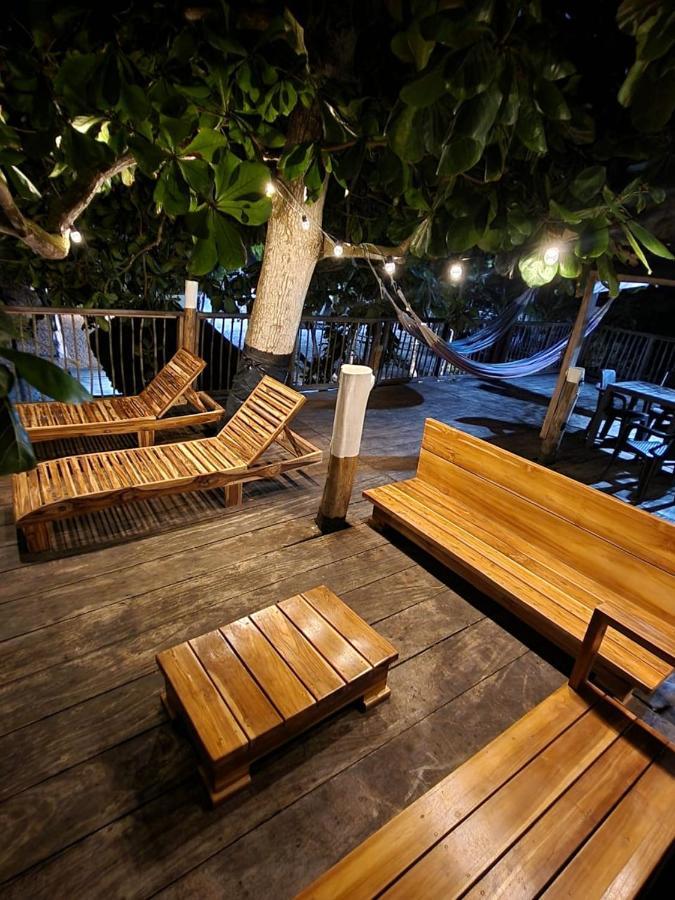 El Almendron Beach Hostel Guachaca 외부 사진